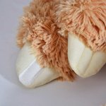 Polštář lenochod XXL – polštář plyšový extra velký 90 cm