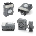 Mini osobný alarm so sirénou 130 dB a pohybovým senzorom – smart bezpečnostné zariadenie 7v1