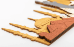 Světové památky - set 25 ks pro 3D nástěnnou mapu 105×25 cm