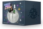 Kbelík na led disco koule – nádoba na led a nápoje o průměru 27,5 cm