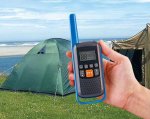 Walkie Talkie vysielačky pre turistiku, stavbu a outdoor – 22CH + VOX + LED