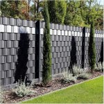 Strisce schermanti in plastica - Riempitivi di recinzione in PVC per reti e pannelli altezza 19cm