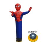 SPIDERMAN nafukovací panák  XXL - tancujúca reklama postavička reklamná s výškou 3 m