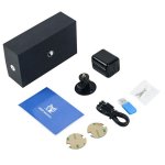 Миниатюрна FULL HD IP камера с държач PIR detection WiFi + IR LED нощно виждане