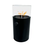 Stolní bio krb z kovu do exteriéru - plynové ohniště na propan - OXON (41x21cm)