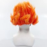 Maska na obličej Fire Evil Clown – hororová klaunská maska na Halloween