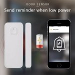 WiFi pametni senzor, ko se odprejo vrata ali okno z obvestilom v APP