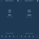 Mini senzor za odpiranje vrat in oken - mobilna aplikacija s podporo za WiFi (iOS / Android)