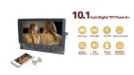 10,1” WiFi LCD monitor do auta – Mirror Link s možnosťou pripojenia 2 cúvacích kamier.