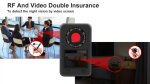 Rilevatore telecamera nascosta - Spy finder Mini con LED IR 940nm + display da 2,2".
