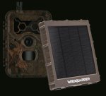 Solárny panel na fotopasce a kamery so zabudovanou nabíjačkou Li-ion 8000mAh + výstup 6/9/12V