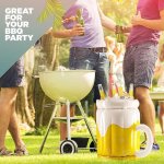Nafukovací pohár pivo na chladenie nápojov – pohár piva 44×32 cm na chladenie nápojov