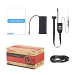 Шпионска камера с дупка 1080P + 4 IR LED нощно виждане / WIFI + P2P