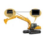 Cúvací LCD monitor DVR 7” s možnosťou pripojenia a nahrávania záznamu zo 4 cúvacích kamier