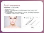 Ultrazvuková špachtľa na pleť – 3 režimy + čistenie, galvanoterapia a masáž