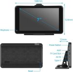 Mirror link monitor 7" - suport pentru partajarea imaginilor de pe telefonul mobil + Wifi + Bluetooth + cameră