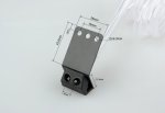 SET pulizia esterna - Ugello nebulizzatore a getto d'acqua per telecamere con serbatoio da 1,5L