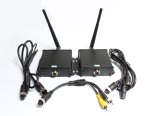 WiFi vysielač a prijímač s dosahom do 100 m pre cúvacie kamery a monitory so 4-pinovým konektorom