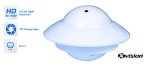 Cameră hibridă UFO Xvision 1080P/960H cu LED IR de 10m