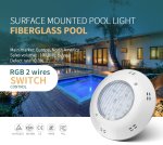 Svetlo do bazena RGB farebné LED 24W vodotesné IP68 pre osvetlenie na bazen