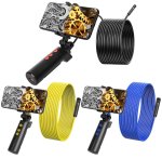Endoskopická kamera s podstavcom na mobil  FULL HD s Wifi duálna 8mm - 5m kábel