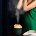 Lampa soľná himalájska so zvlhčovačom vzduchu – soľná lampa + aroma difuzér USB 5V