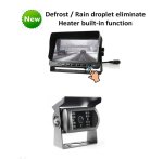 Cúvací kamerový set so zadnou DEFROST HD kamerou s ohrevom do -40 °C + 18 IR LED + 7" monitor