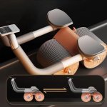 Posilňovací roller – automatický 2v1 valec na brušné svaly s časovačom