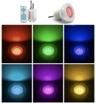 LED svetlo do bazena farebné RGB 103mm IP68 vodotesné - 3W osvetlenie na bazén