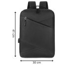 Set tašiek 3 ks – batoh na laptop + taška cez plece + peňaženka (vodeodolné)