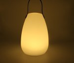 Prenosné LED svetlo s rúčkou do záhrady / terasu s výberom 8 farieb + vodeodolné IP44 krytie