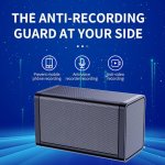 Audio Jammer 360° - Блокиране на гласови записи + генератор на бял шум (батерия 8000 mAh)
