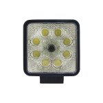 Vodotesné cúvacie kamery s uhlom záberu 120° a pracovným osvetlením 8x LED s výkonom 1154 lm