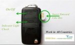 SET - Auricolare spia con portachiavi Bluetooth GSM + supporto SIM
