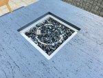 Kamienky do ohniska dekoračné - kalené sklo výplň 1,7-1,9 cm - BLACK