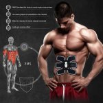 Formovač svalov – bezdrôtový EMS stimulátor svalstva + 10 režimov a diaľkový ovládač