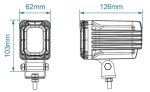Proiettore GOBO di sicurezza per carrelli elevatori 30W - 10-80V con IP67