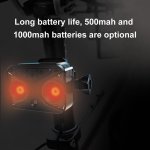 Multifunkčné svetlo na bicykel + FULL HD kamera + 3 režimy LED osvetlenia