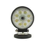 Vodotesná cúvacia kamera s uhlom záberu 120° a pracovným osvetlením 8x LED s dosvitom do 50 m