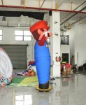 Air dancer nafukovacia figurína XXL + podstavec s ventilátorom výška 3m - Super Mario