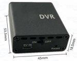 Mini cámara estenopeica FULL HD con 90° + audio + módulo DVR Transmisión EN VIVO soporte 3G/4G SIM