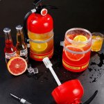 Dávkovač nápojov hasiaci prístroj – párty hasiaci prístroj na nápoje 1,5 l