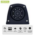 Bočná cúvacia AHD kamera Full HD s 8 IR LED nočným videním a vodotesným kovovým krytím IP69K