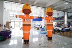Vonkajšia reklama - Nafukovací panák s mávajúcou rukou - výška 3m - Robotník