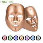 Maska na tvár so 7 farbami LED – fototerapeutická technológia s kolagénom pre omladenie pleti