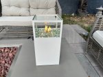 Plynový kovový bio krb - ohřívač na propan bombu - OGA (41x21x21cm)