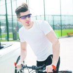 Fotochromatické cyklistické okuliare s bohatým príslušenstvom