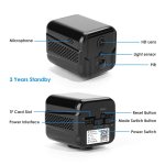 Миниатюрна FULL HD IP камера с държач PIR detection WiFi + IR LED нощно виждане