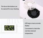 Prenosná mini chladnička na inzulín a lieky 2–8 °C - Kompaktná lieková chladnička s displejom 20,5 x 13,5 cm USB, 12V a 230V napájanie