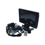 7" LCD-monitor met BNC- en phono-ingangen en luidsprekers